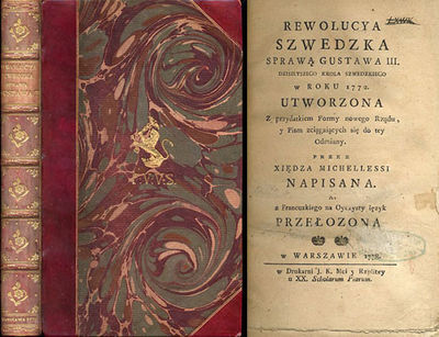 Rewolucya szwedzka sprawa Gustawa III.…