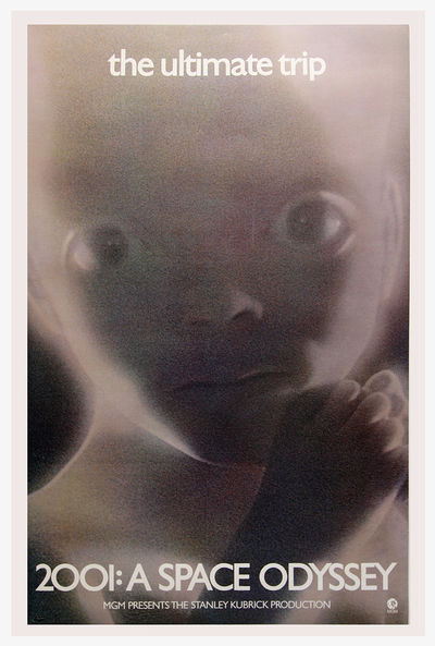 Stanley Kubrick (director) 2001: A SPACE ODYSSEY [1970] One sheet wilding poster