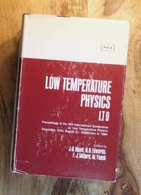 LOW TEMPERATURE PHYSICS LT9 : Complete 2-Volume Set (Proceeding of the IXth Int'l Conference, Columbus, OH, Aug 31 - Aept 4, 1964