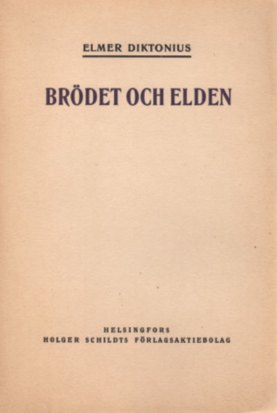 BRÖDET OCH ELDEN.