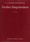 Großes Sängerlexikon. Ergänzungsband.