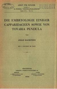 Die Embryologie einiger Capparidaceen sowie von…