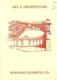 Catalogue 1157/1992: Art and Architecture. by BERNARD QUARITCH - LONDON - Paperback - from Frits Knuf Antiquarian Books (SKU: 33010)