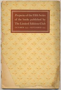 Prospectus of the Fifth Series of the books published by The Limited Editions Club