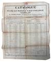 Catalogue of the Faculty and Students of Yale College November 1816. Rev. Timothy Dwight. S.T.D.LL.D., President and Professor of Divinity