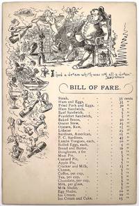 Whimsical Illustrated Bill of Fare