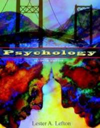 Psychology (with The Psychology Place Website) (7th Edition) by Lester A. Lefton - 2000-01-01