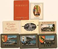 [TRAVEL] EIGHT MINI-POSTCARD BOOKLETS. EUROPE