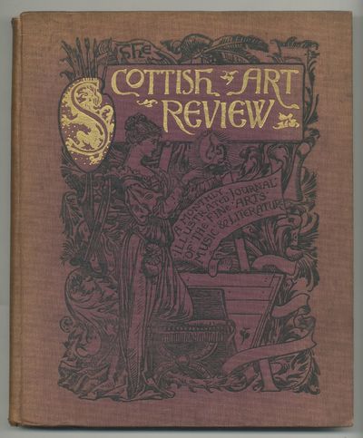 Scottish Review of Art. Volume II, June to December, 1889. Numbers 13-19 [bound in publisher's binding]