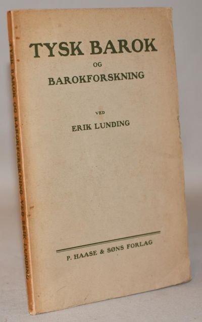 Tysk Barok og Barokforskning.
