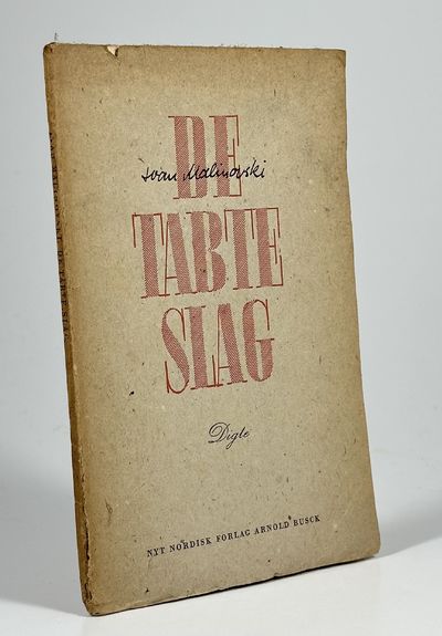 De tabte slag. Digte.