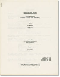 The New Adventures of Winnie the Pooh: Tigger's Shoes (Original screenplay for the 1989 television episode)