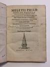[MEDICINE, CARDIOVASCULAR CIRCULATION]. MELETIUS: De Natura Structuraque Hominis opus. POLEMON of Laodicea: Naturae signorum interpretationis. HIPPOCRATES: De Hominis structura. DIOCLES of Carystos: De tuenda valetudine epistola. MELAMPUS: De nevis corporis tractatus