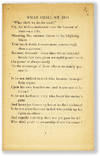 What Shall We Do