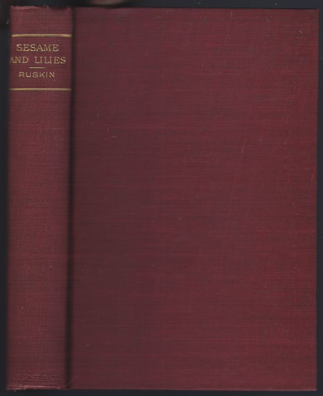 SESAME AND LILIES Three Lectures