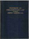HANDBOOK OF PARLIAMENTARY LAW