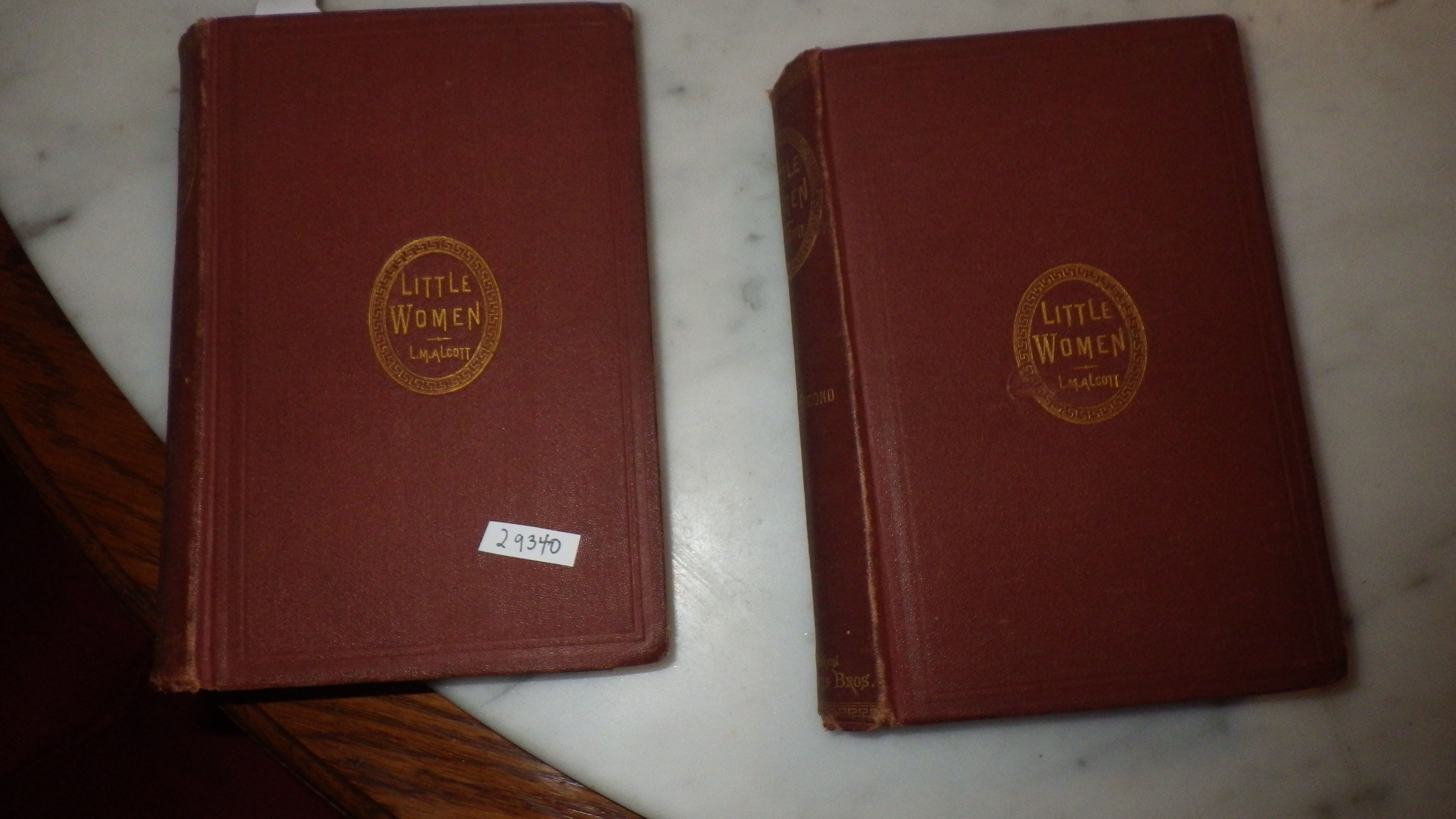 ヴィンテージ　アレクサンダー　リトルウーマン Little Women, 1869, 1871 First Edition Set, Parts 1st & 2nd