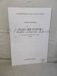 Song for Athene for Unaccompanied Choir SATB