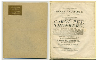 Dissertatio medica, de cortice angusturæ. A.a.