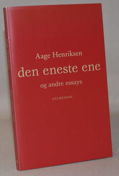Den eneste ene og andre essays.