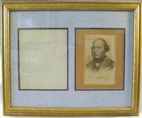 Autograph letter