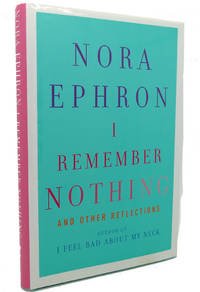 cover of I REMEMBER NOTHING, And Other Reflections