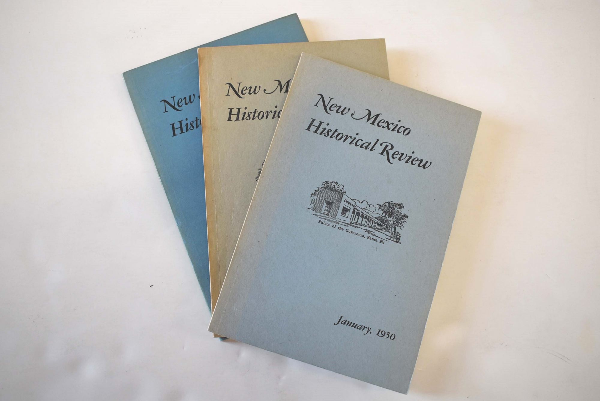 New Mexico Historical Review (3 issues,January 194