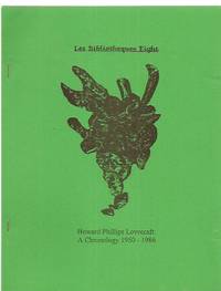 cover of Howard Phillips Lovecraft: A Chronology 1920-1929,