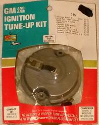 GM and AMC Ignition Tune-Up Kit 175 Rotor High Dielectric Contact Set Matched Ventilated by...