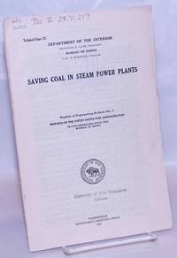 Saving Coal in Steam Power Plants