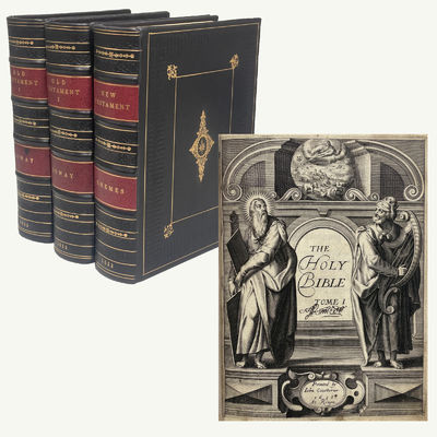 The New Testament of Jesus Christ Faithfully Translated Into English, Out of the authentical Latin, diligently conferred With the Greek, & other Editions in divers languages…by the English college then resident in Rhemes, 1633 [together with] The Holy Bible Faithfully Translated Out of the authentical Latin, diligently conferred with the Hebrew, Greek, & other Editions in divers languages… by the English College of Doway, 1635.