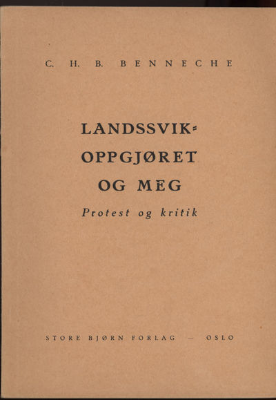 Landsvikoppgjøret og meg. Protest og kritik