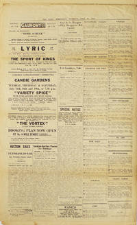 image of Newspaper: The Star, 4 issues printed in Occupied Guernsey by the Nazis