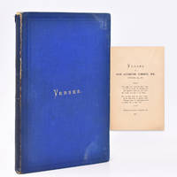 Verses. [Edited by his son J.A. Symonds]