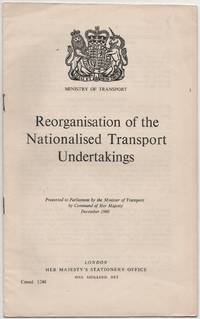 image of Reorganisation of the Nationalised Transport Undertakings