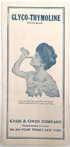 View Image 1 of 3 for Advertising Leaflet for Glyco-Thymoline - An Alkaline Antiseptic for the Efficient Treatment of Infl... Inventory #55308