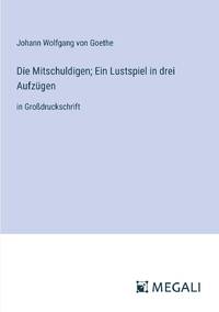 Die Mitschuldigen; Ein Lustspiel in drei Aufzügen:in Großdruckschrift