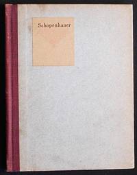 Little Journeys to the Homes of Great Philosophers: Schopenhauer; written by Elbert Hubbard