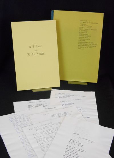 A Tribute to W. H. Auden