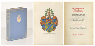 The instruction for Johan Printz, governor of New…