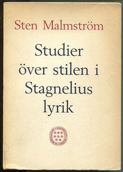 Studier över stilen i Stagnelius lyrik. A.a.