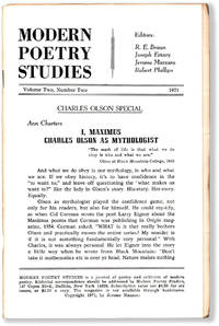 MODERN POETRY STUDIES, Vol. 2, No. 2, 1971