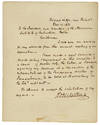 1831 Autograph Letter Signed by Roberts Vaux, Pennsylvania Abolitionist, Reformer of Education and Prisons, and Jurist