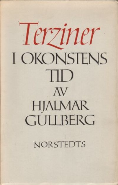 TERZINER I OKONSTENS TID.