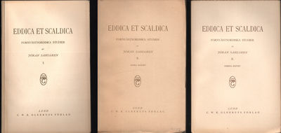EDDICA ET SCALDICA I-II, 1-2. Fornvästnordiska…