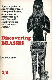 Discovering Brasses by Cook, Malcolm - 1968