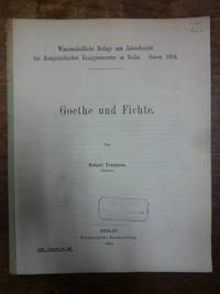 Goethe und Fichte,