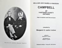 image of William and Isabella Masson Campbell of Hastings County Ontario. Their Ancestors and Descendants