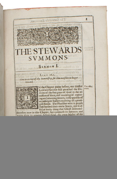 Threnoikos. The House of Mourning. Furnished with Directions for, Preparations to, Meditations of, Consolations at, the Houre of Death. Delivered in XLVII preached at the Funeralls of divers faithfull servants of Christ.  - ["A MILESTONE IN THE HISTORY OF THE ENGLISH FUNERAL SERMON"] (photo 4)