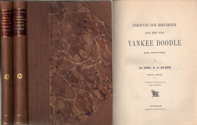 STRÖFTÅG OCH IRRFÄRDER HOS MIN VÄN YANKEE DOODLE…